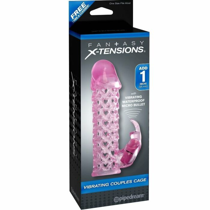 Xtensions cassa vibrante coppia gabbia rosa