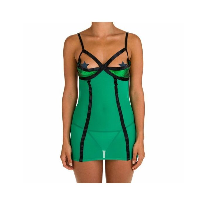 Camicia da notte kaduna verde