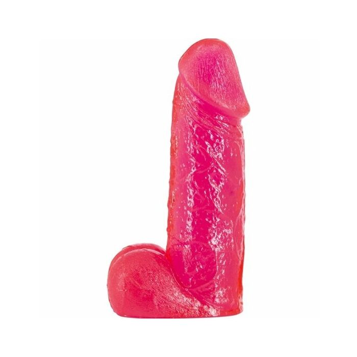 Pene realistico con testicoli - 15 cm - rosso