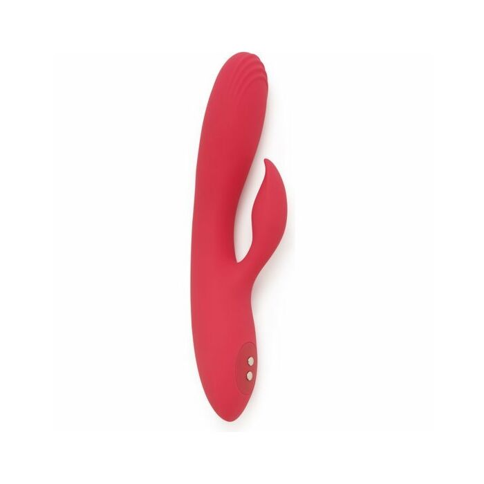 Coniglietto vibrante in silicone intenso - rosa