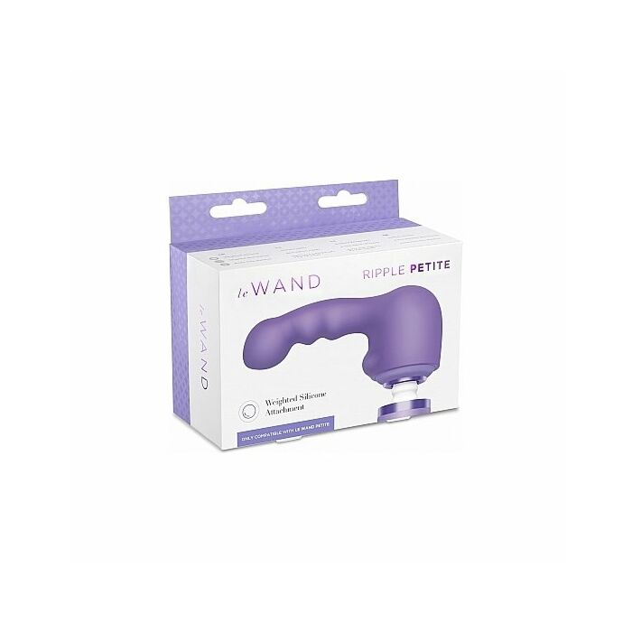 Giunto in silicone Le Wand petite ripple - viola