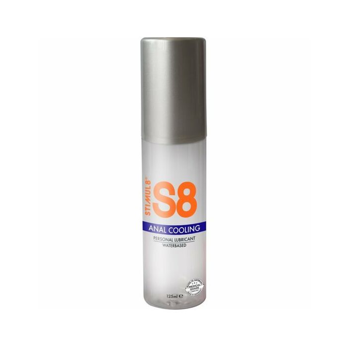 S8 lubrificante anale a base d'acqua effetto freddo 125ml