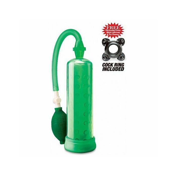 Pump pompa per erezione worx in silicone verde