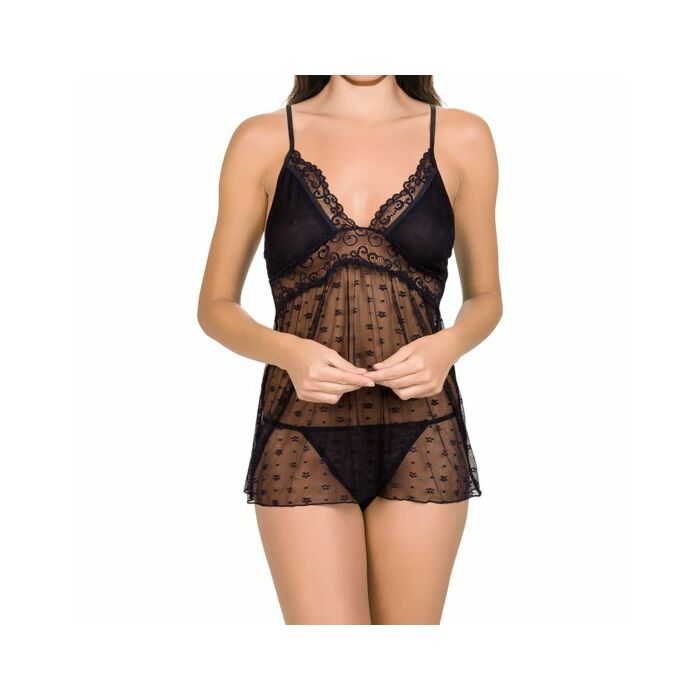 Babydoll nero wilma