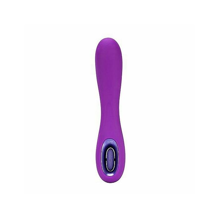 Vibratore in silicone ultrazone tundra rose 6x - viola