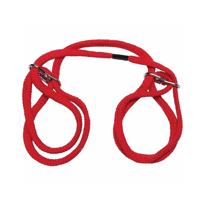 Corda: manette in cotone 100%, rosse
