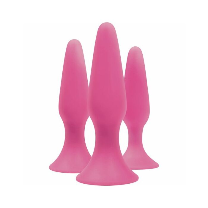 Kit cursori plug 4pc rosa