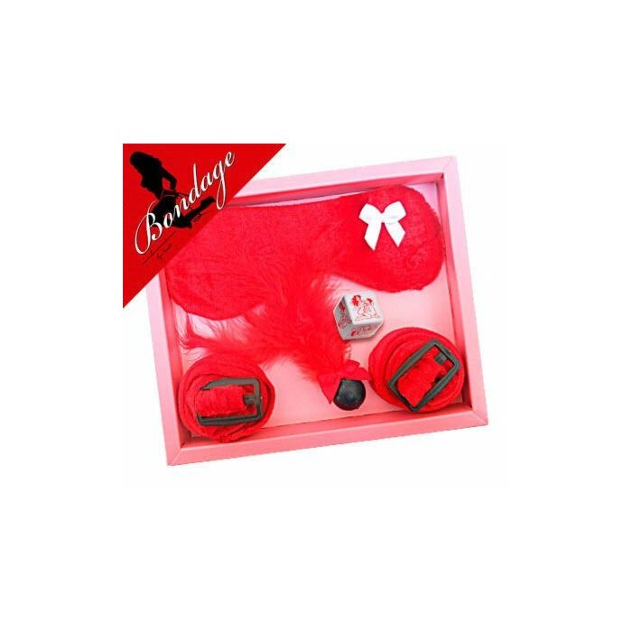 KIT ANFASE BONDAGE ROSSO SOTTO