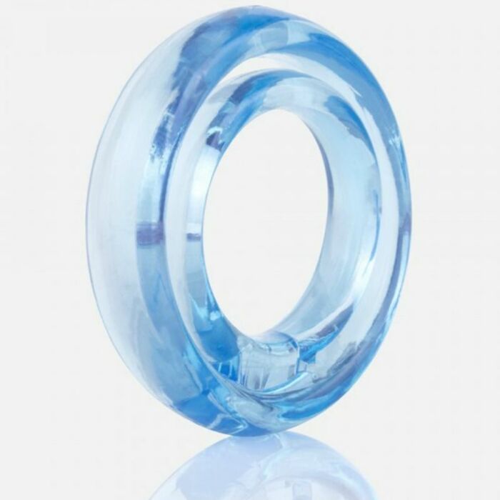Urlando o ring o2 doppio anello del pene e testicoli blu