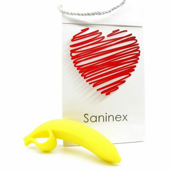 Dildo Saninex banana orgasmica fantasia colore Amarillo