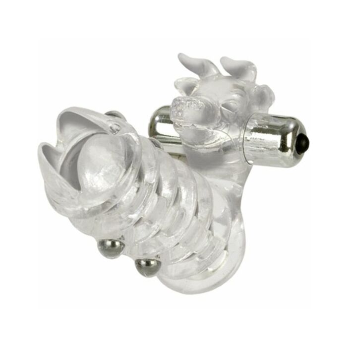 Guaina del pene con vibratore per clitoride