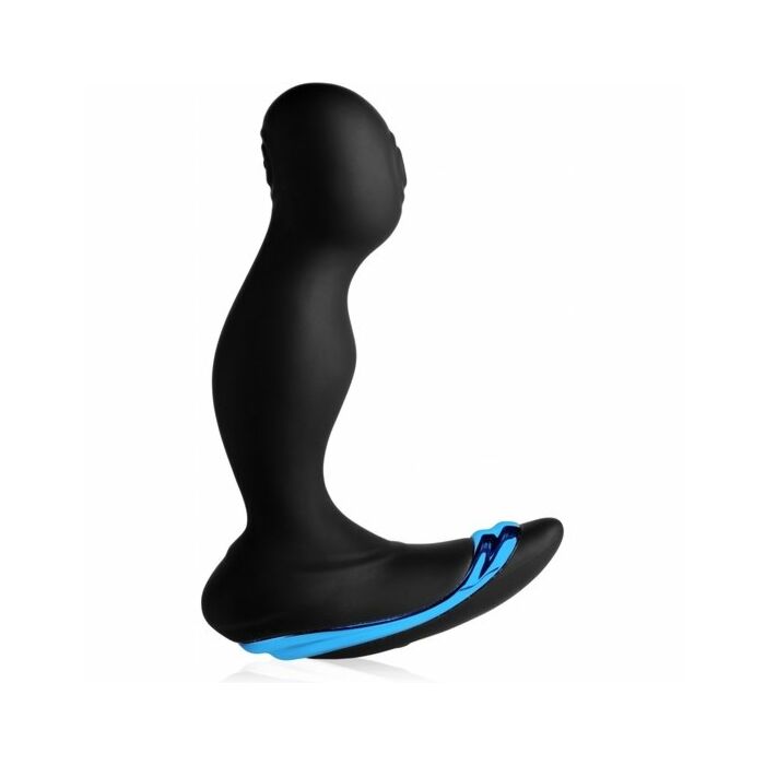 6x stimolatore di protata a doppia funzione p-pounce - nero