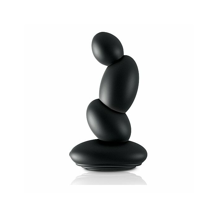 Massaggiatore p-spot a doppio motore - nero