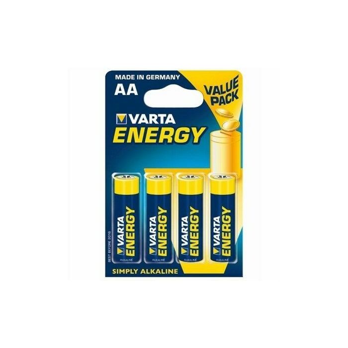 Varta energy pila alcalina aa lr6 blister * 4