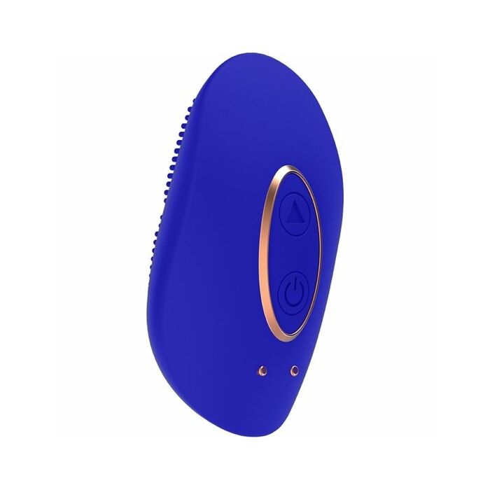 Prezioso mini stimolatore clitorideo ricaricabile - blu