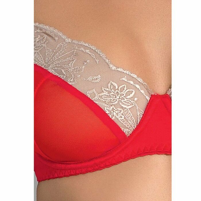 Passion set 3 pezzi loraine rojo s / m
