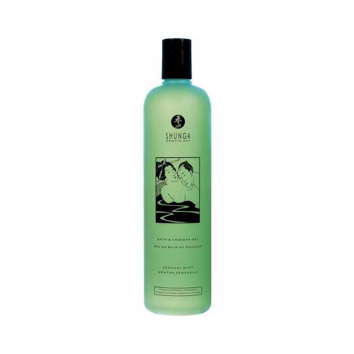 Shunga sensuale doccia e gel da bagno alla menta
