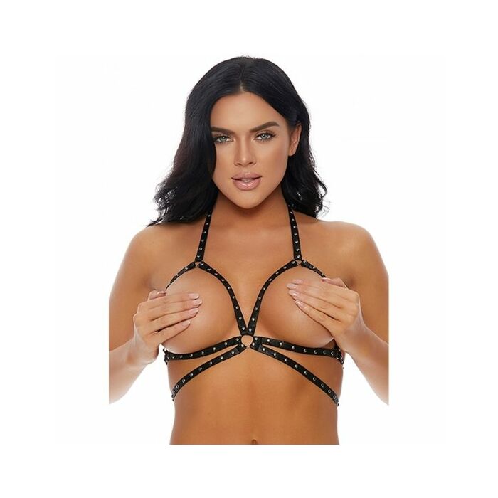 Hey reggiseno con borchie argento