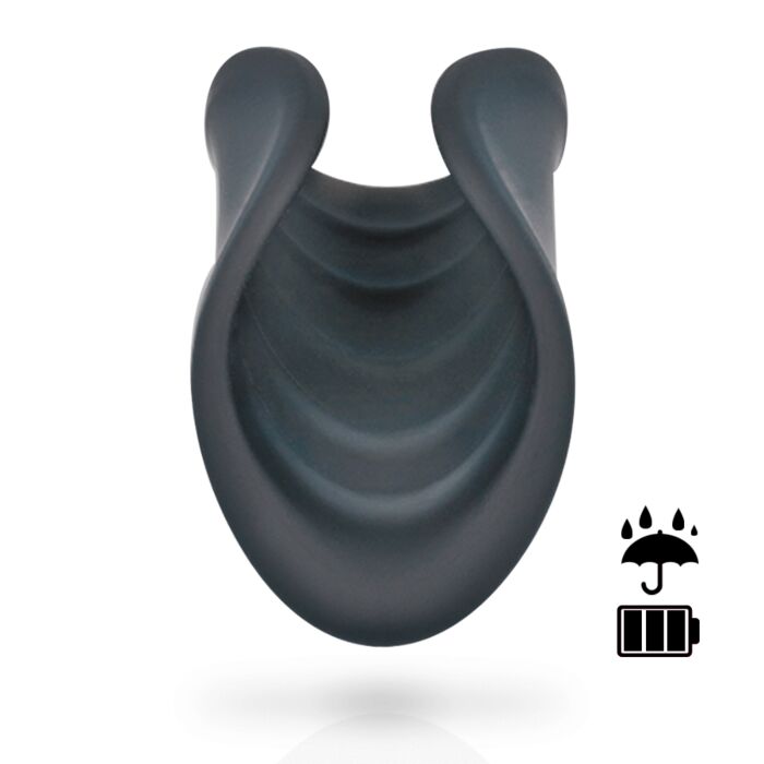 Masturbador nero e argento winki