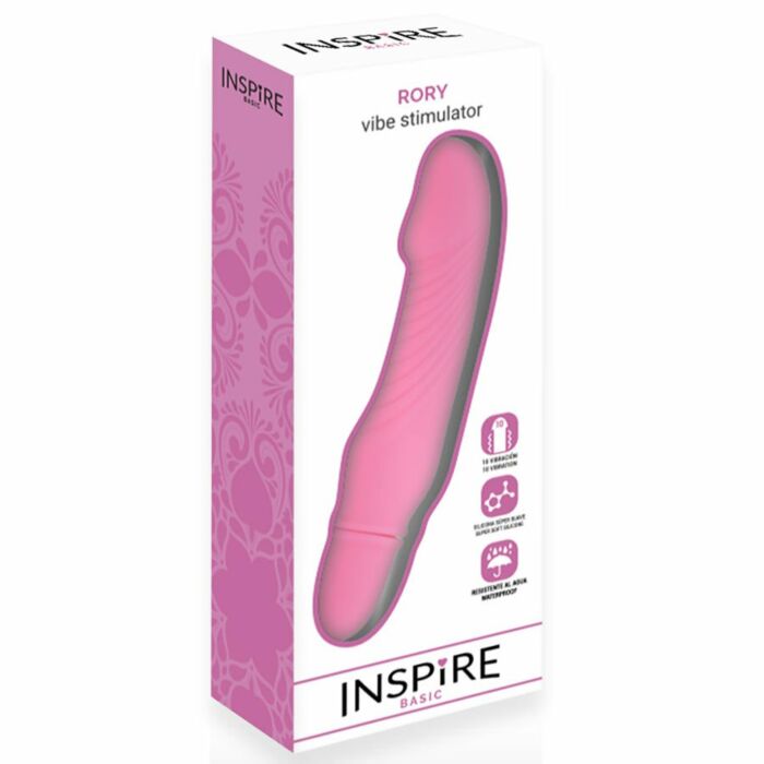 Ispira lo stimolatore rosa intenso intenso di base