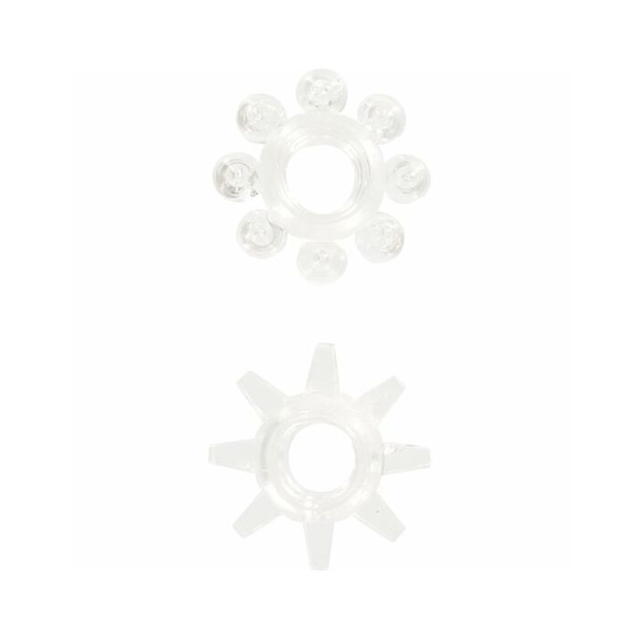 Anello trasparente elastico Power 2 pezzi