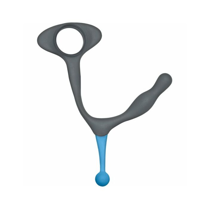 Optimale duo massaggiatore prostatico grigio