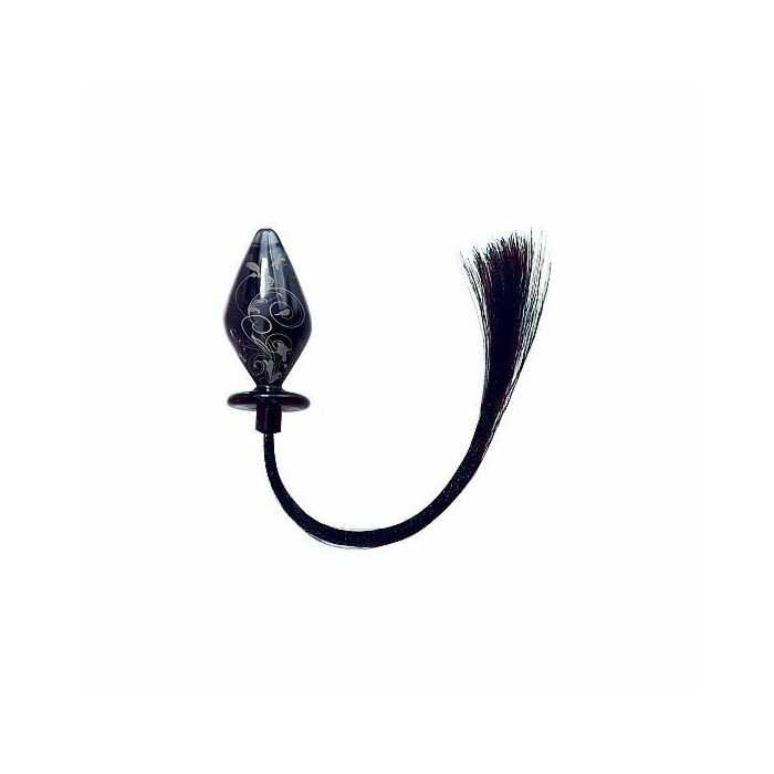 Spina di cristallo con coda di cavallo - grande