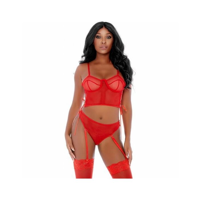 Suonami bustie set rosso