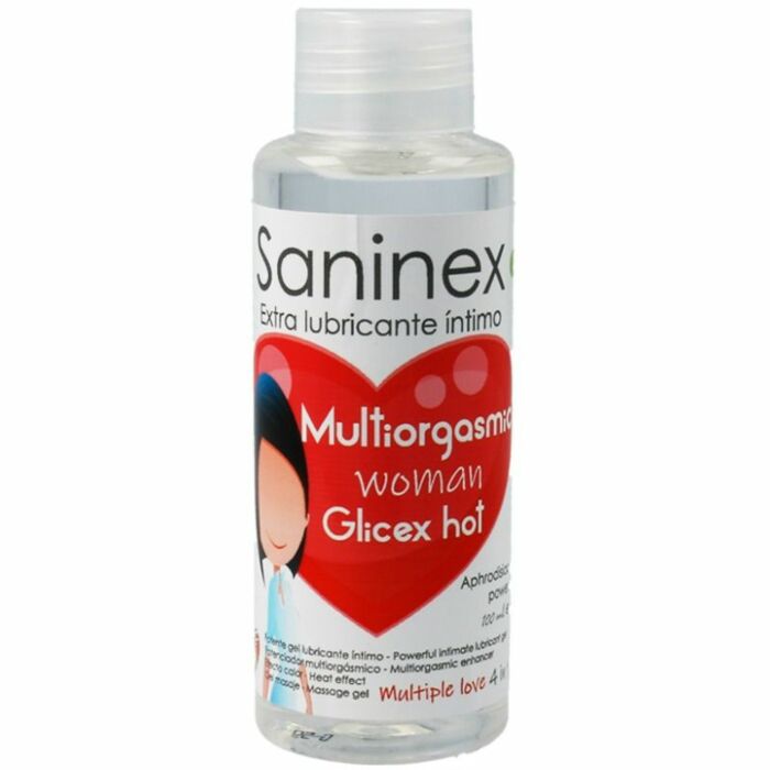Saninex donna multiorgasmica glicex hot 4 en 1 100 ml