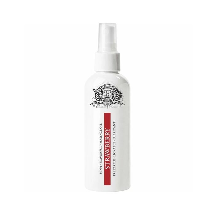 Touche lubrificante commestibile ghiaccio fragola 80 ml