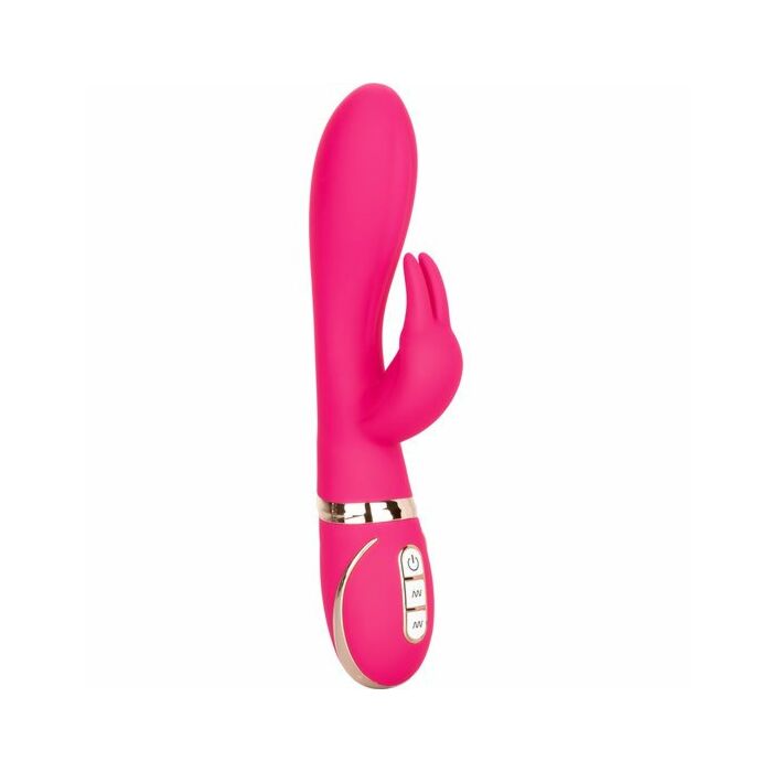 Coniglietto vibrante in silicone ultra morbido - rosa