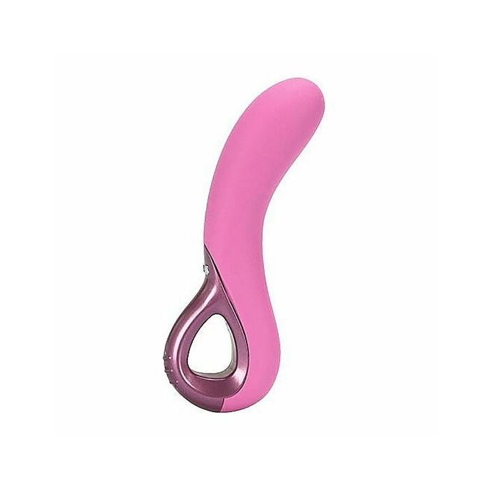 Vibratore ultrazone arctic wave 9x silicone g-spot - rosa