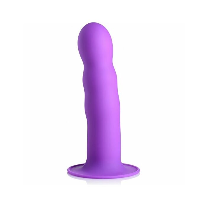 Dildo ondulato espressibile - viola