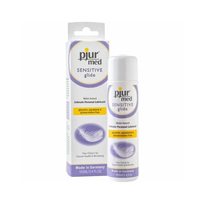 Lubrificante Pjur med sensitive glide a base d'acqua