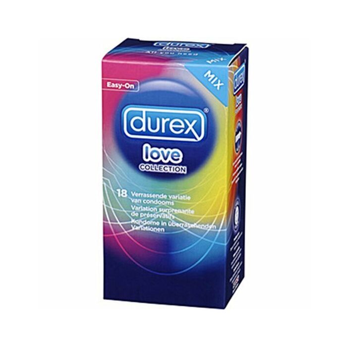 Durex love assortiti 18 pezzi (4 scatole)