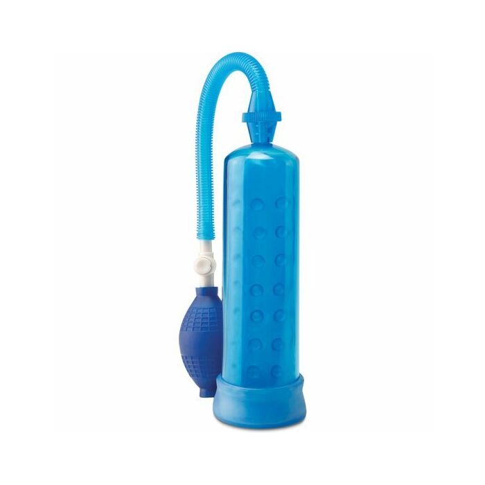 Pump pompa per erezione worx in silicone blu