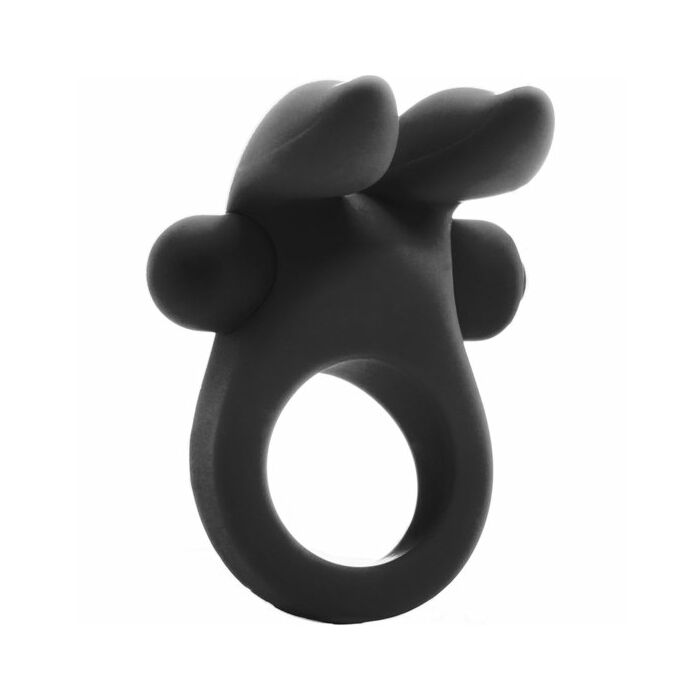 Anello vibrante Bunny - nero