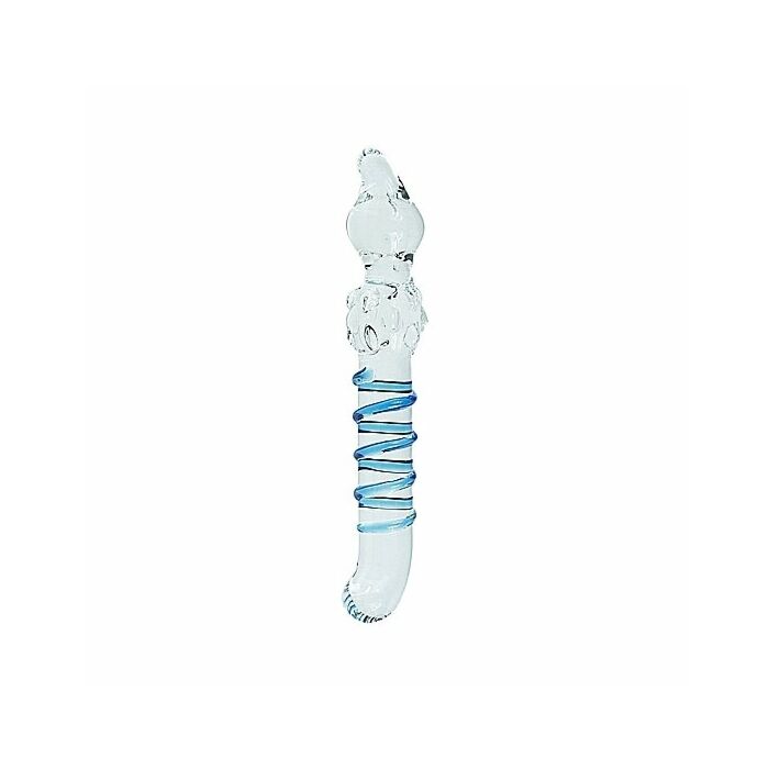 Dildo di cristallo a 4 vie Climax
