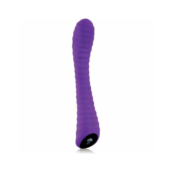 Ripple vibe - vibratore in silicone viola