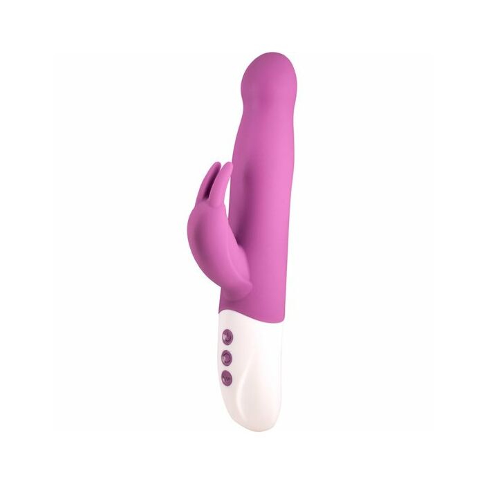 Vibratore euforico di coniglio con rotazione - viola