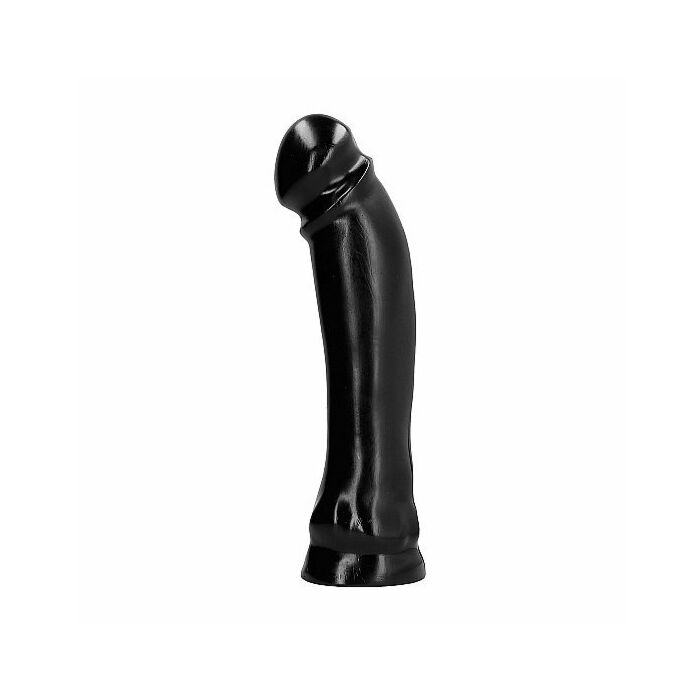 Dildo tutto nero 33 cm