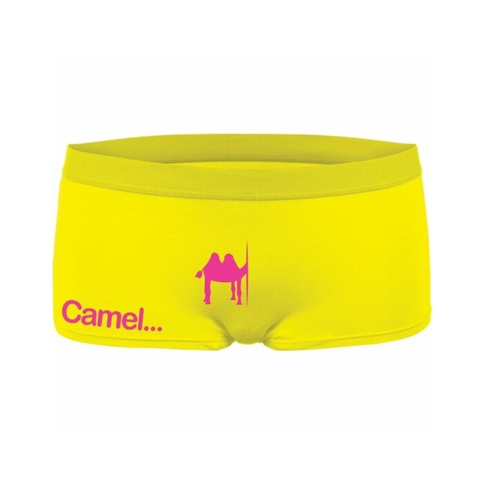 Divertente hipsters culotte cammello