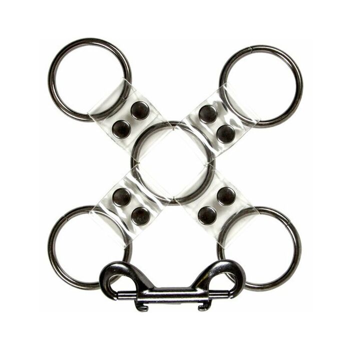 Collana nuda bondage con cinturino