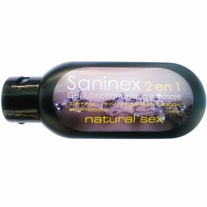 Saninex gel lubrificante intimo natural sex 120 ml