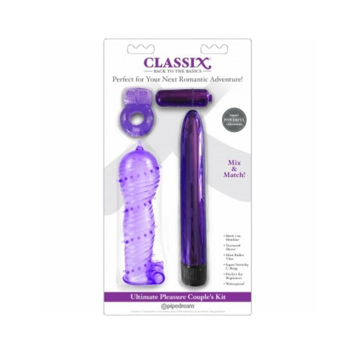 Kit Palla Viola Testurizzata