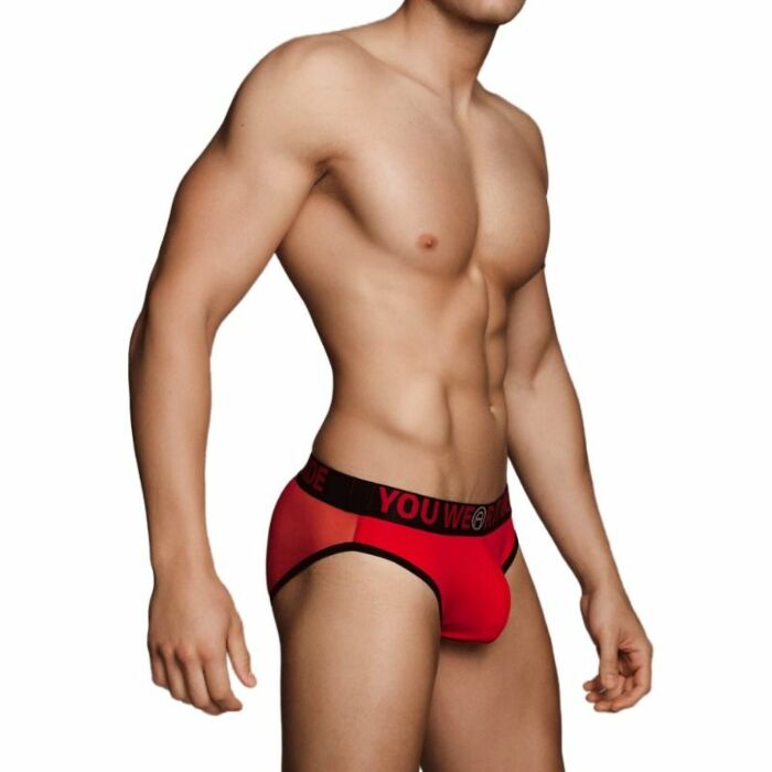 Uomo - mx090 slip rosso taglia s