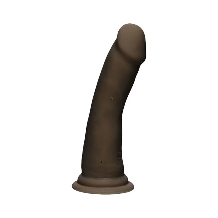 Pene realistico delgado 16,50 cm - negro