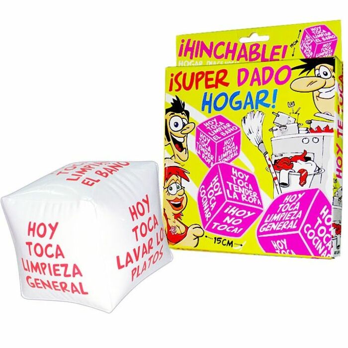 Dadi gonfiabili per la casa 15 cm