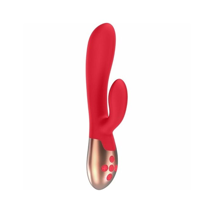 G-spot squisito per il riscaldamento a vibrazione - rosso