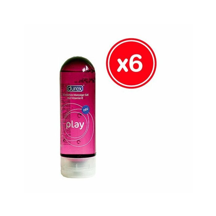 Durex play massage 200 ml (6 uds)